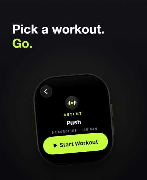 Start a routine from the wrist